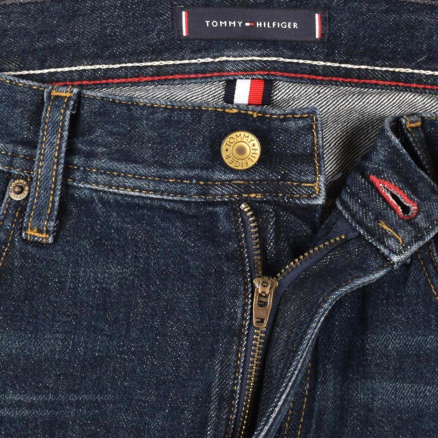 Tommy Hilfiger Denton Straight Fit Jeans Dark Wash